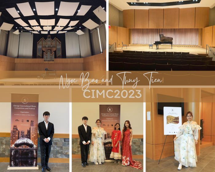 Ngọc Bảo và Thủy Tiên - 2 Pianist của Neokid tại sân khấu đẳng cấp Vòng Chung Kết CIMC 2023