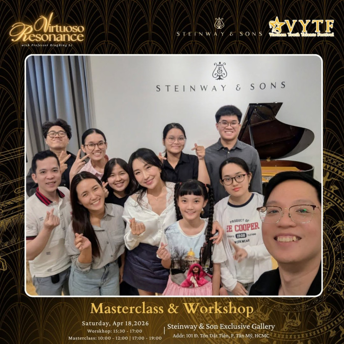 Neokid nâng cao dạy học Piano cùng nghệ sĩ Piano quốc tế BingBing Li 3